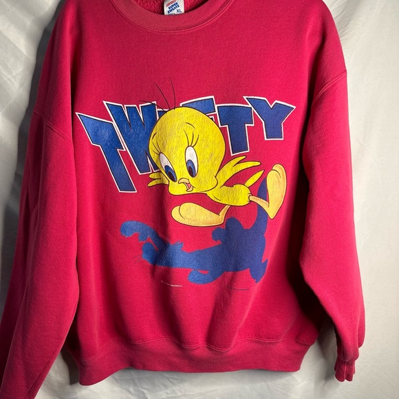 Vintage tweety pink crewneck - Picture 2 of 7